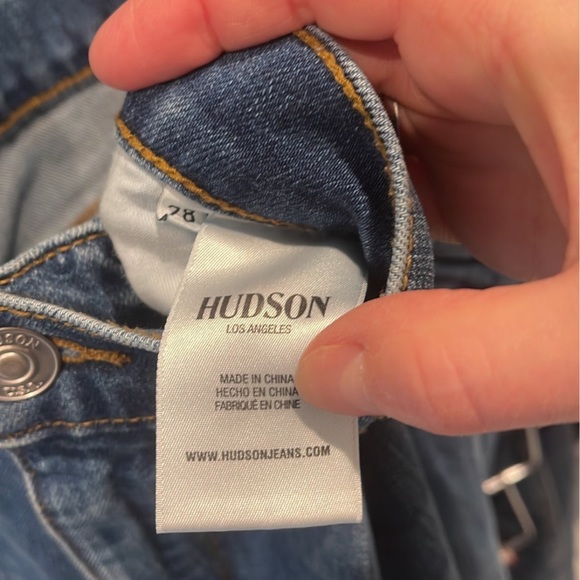 Hudson Cropped Jeans - Picture 3 of 5